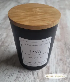 Java Soy Wax Candle-Multiple Sizes Available