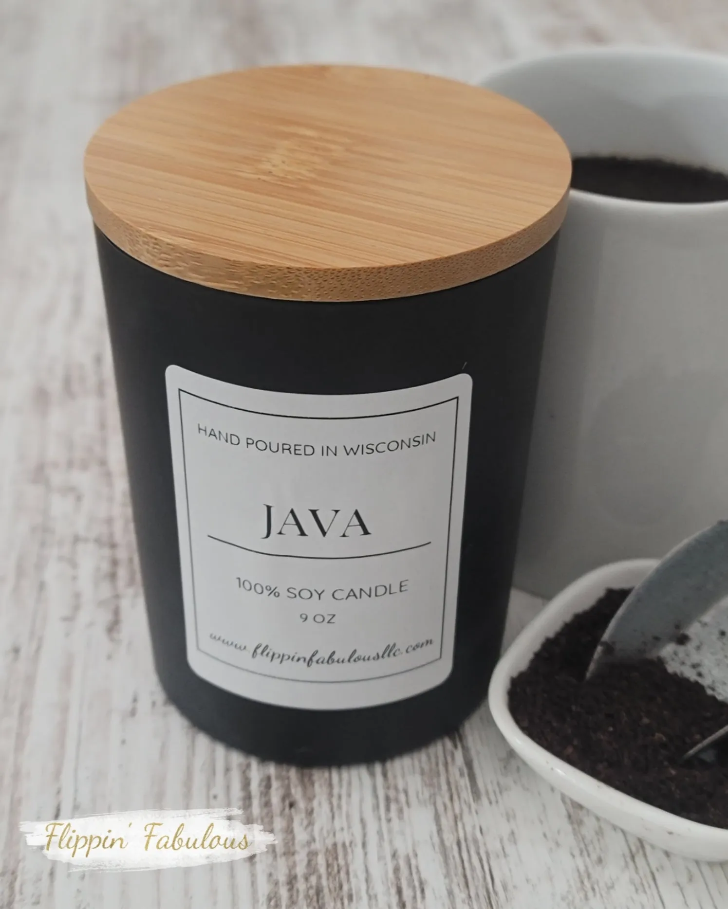 Java Soy Wax Candle-Multiple Sizes Available