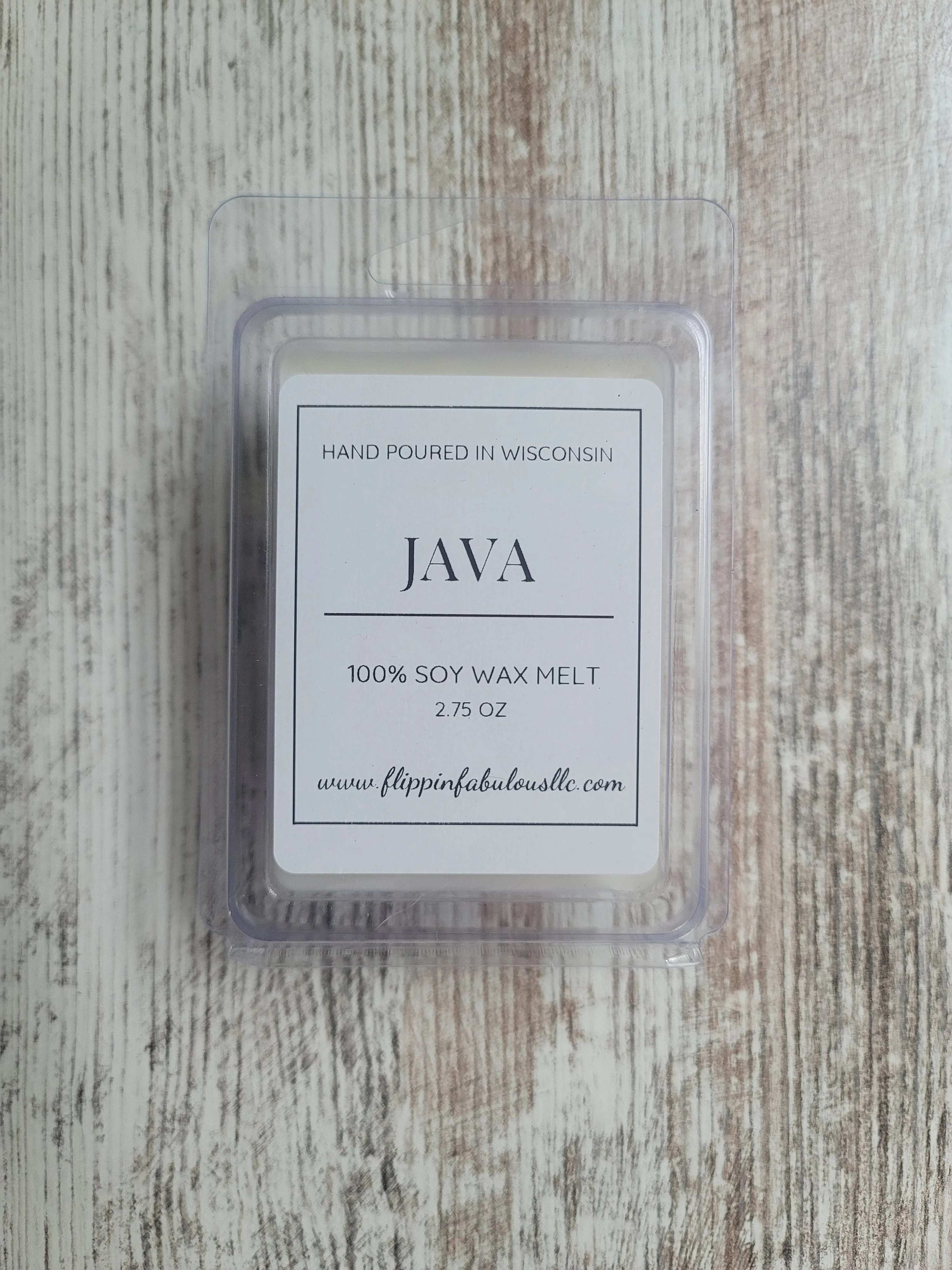 Java Soy Wax Candle-Multiple Sizes Available