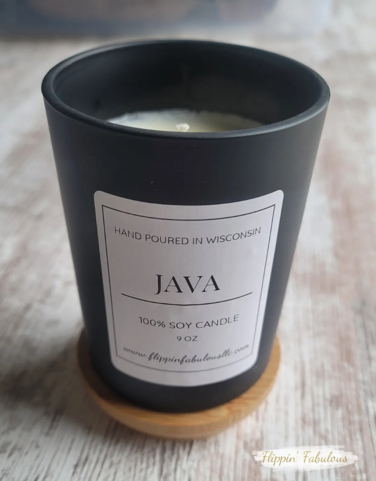 Java Soy Wax Candle-Multiple Sizes Available