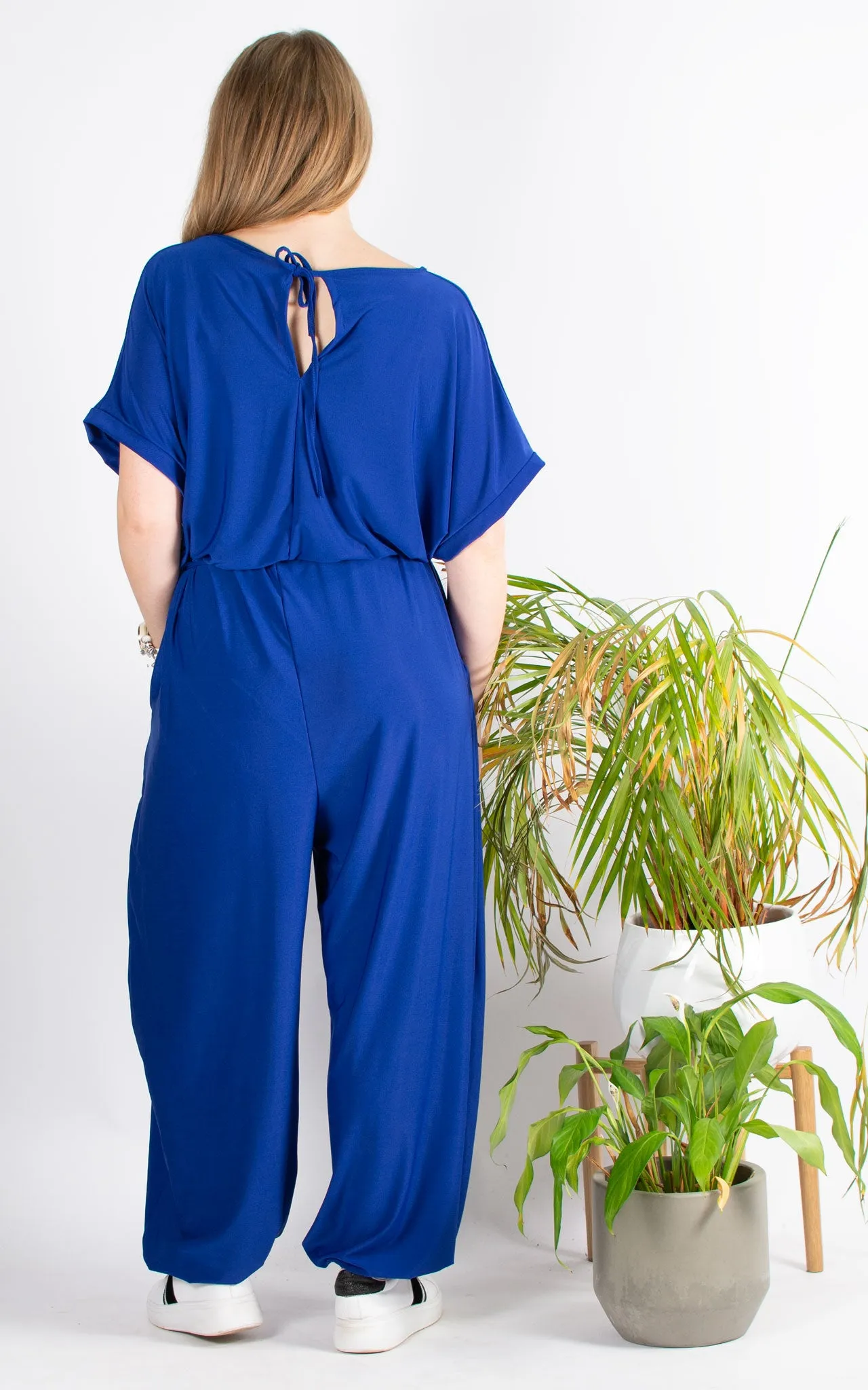 Jayden Jumpsuit | Plain | Cobalt