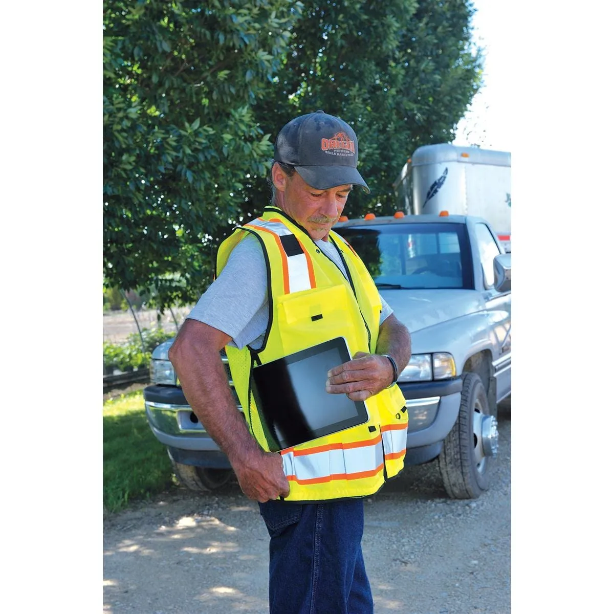 Kishigo ANSI Class 2 Hi-Vis Surveyor's Safety Vest