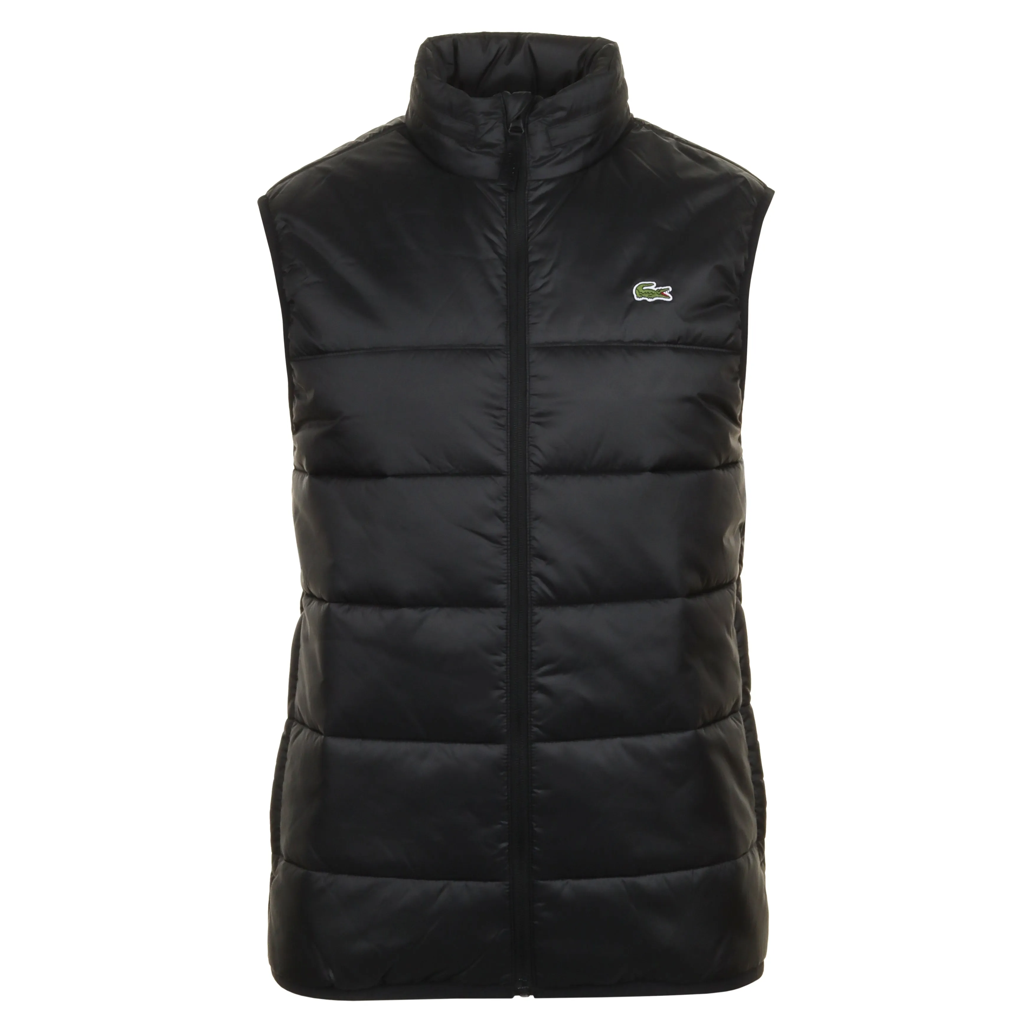 Lacoste Water Repellent Hooded Puffer Vest