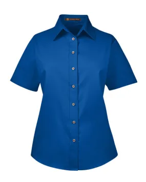 Ladies' Short-Sleeve Twill Shirt