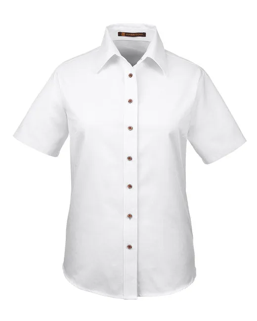 Ladies' Short-Sleeve Twill Shirt