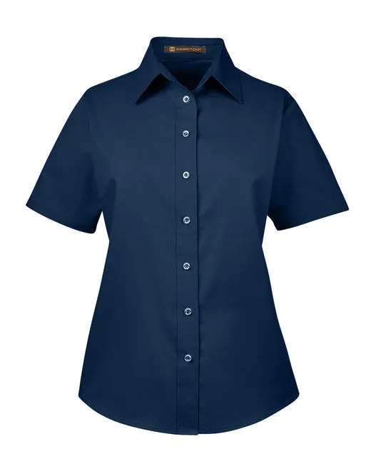 Ladies' Short-Sleeve Twill Shirt