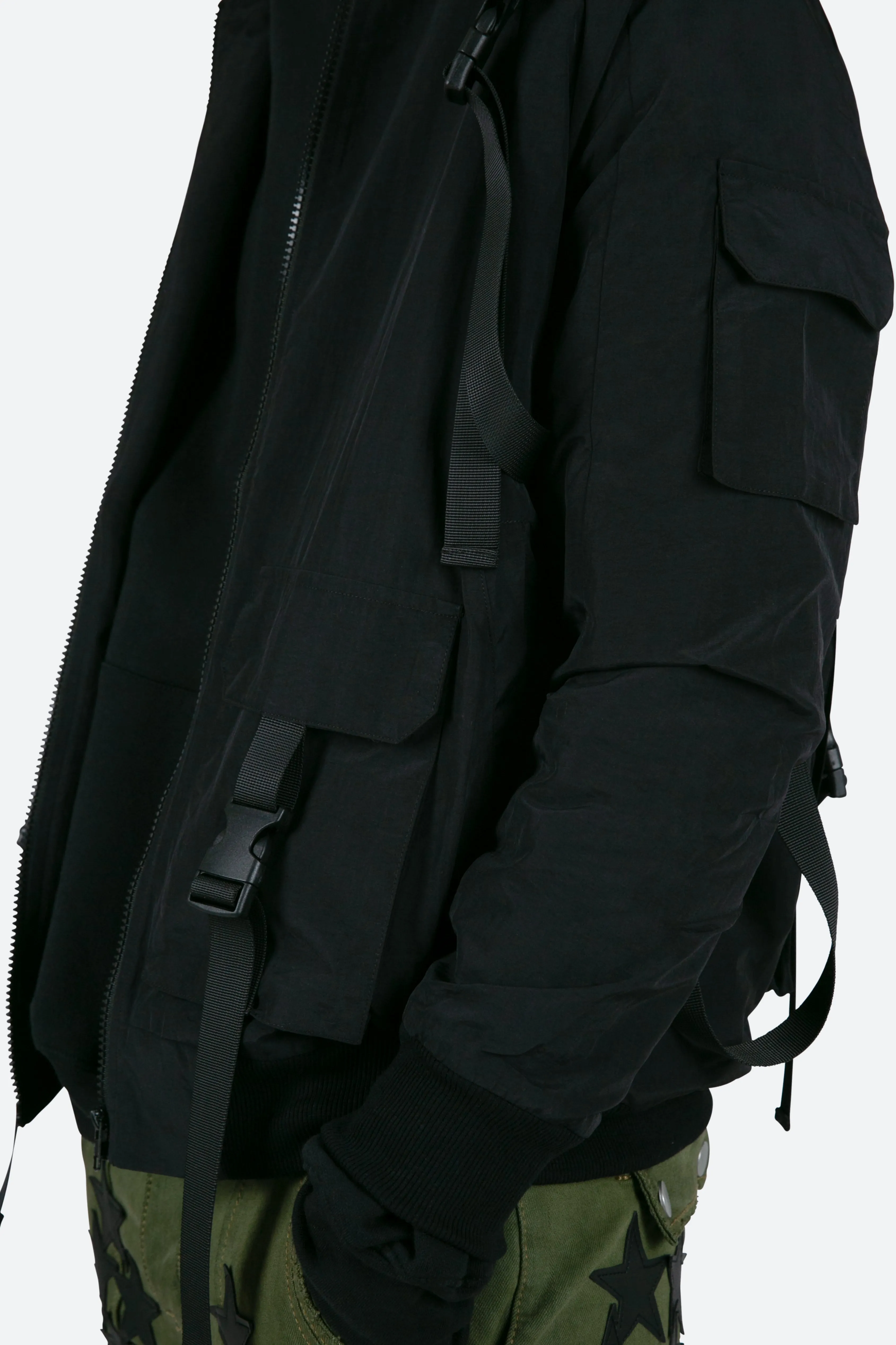 Lightweight Utility Jacket - Black