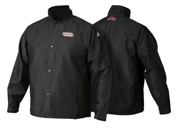 Lincoln K2985 Traditional FR Cloth Welding Jacket (Medium to XXXL)