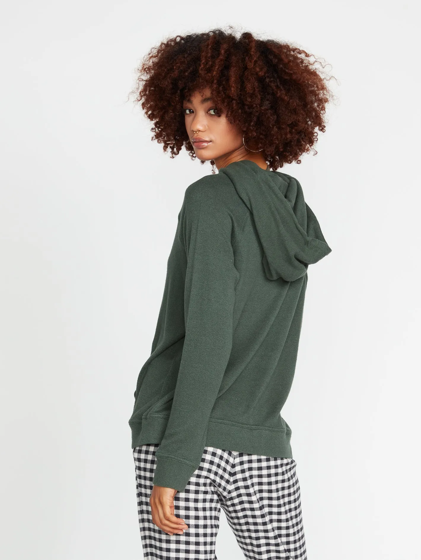 Lived In Lounge Hoodie - Dark Pine