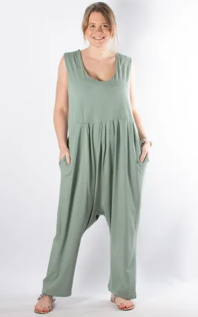 Lydia Plain Jumpsuit | Khaki