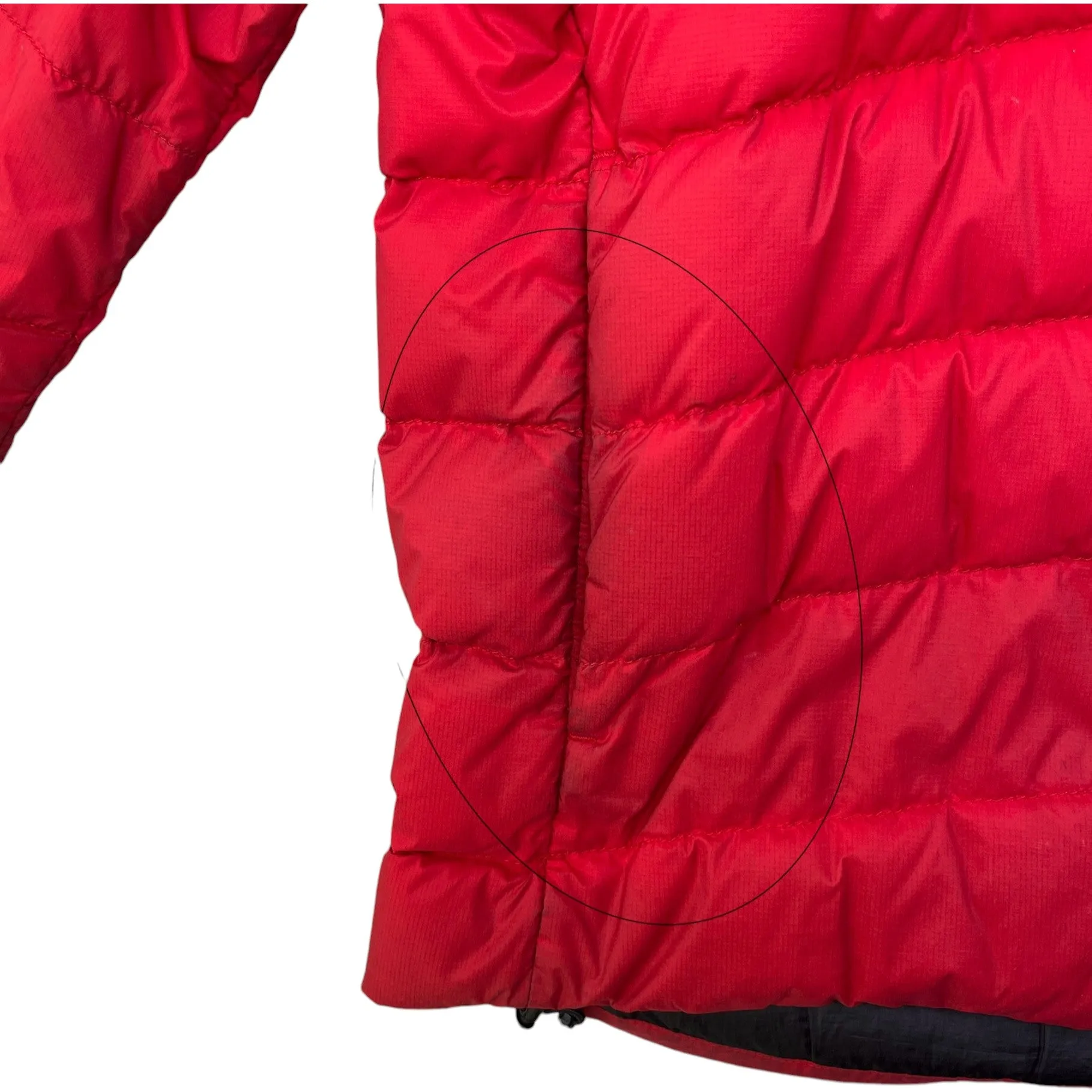 Men's Brookvale Down Jacket Red Size M