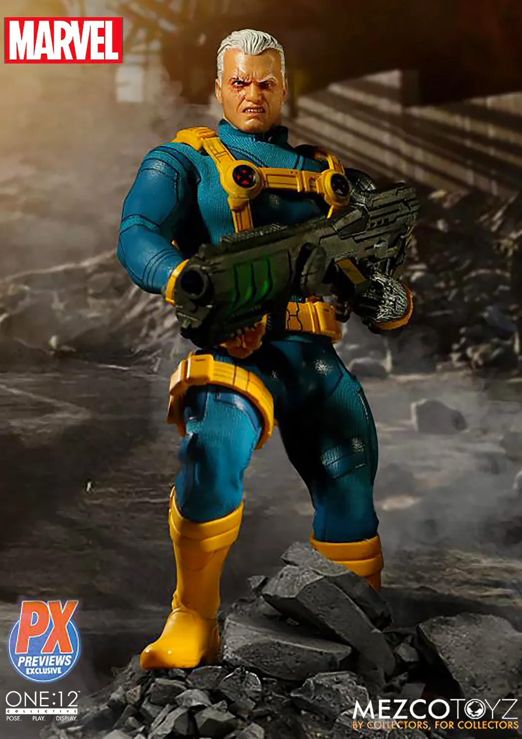 MEZCO TOYZ ONE:12 CABLE PX PREVIEWS EXCLUSIVE - 76861