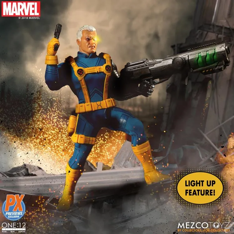 MEZCO TOYZ ONE:12 CABLE PX PREVIEWS EXCLUSIVE - 76861