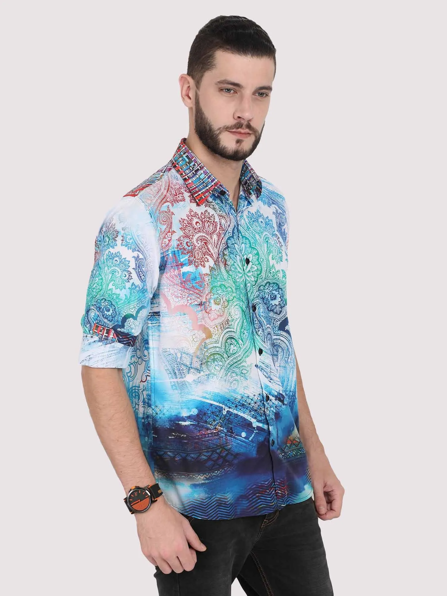 Modeliste Paisley Party Wear Shirt