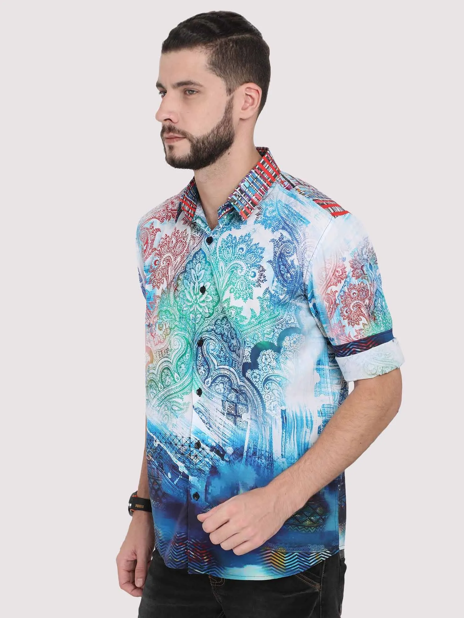 Modeliste Paisley Party Wear Shirt