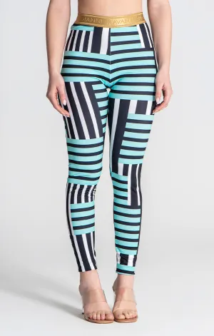 Multicolor Direction Leggings