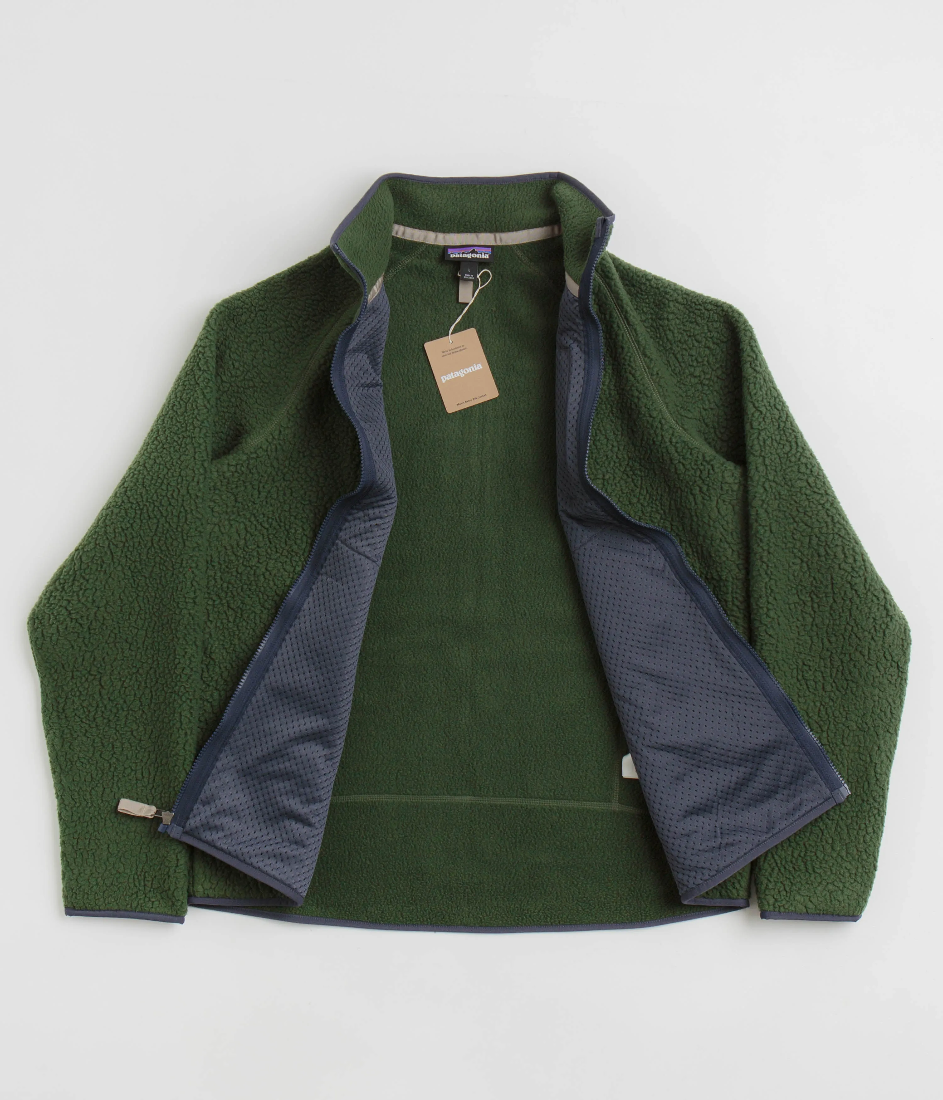 Patagonia Retro Pile Fleece Jacket - Torrey Pine Green