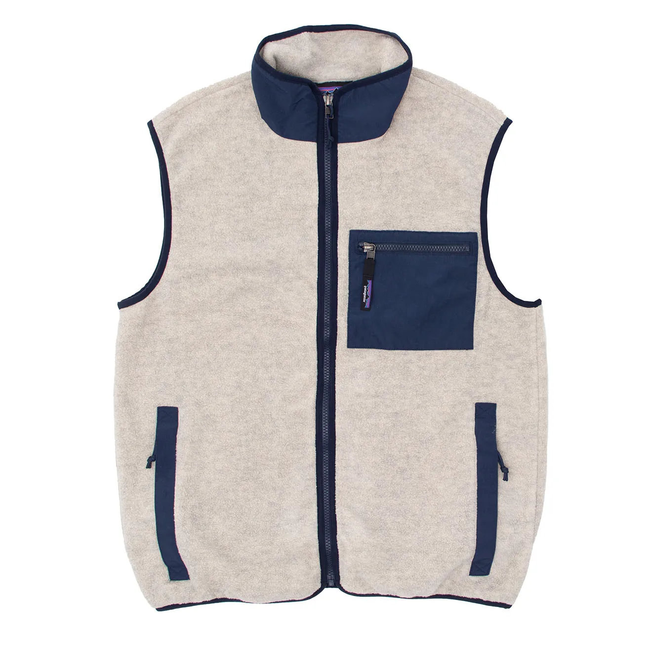 Patagonia Synchilla Fleece Vest Oatmeal Heather