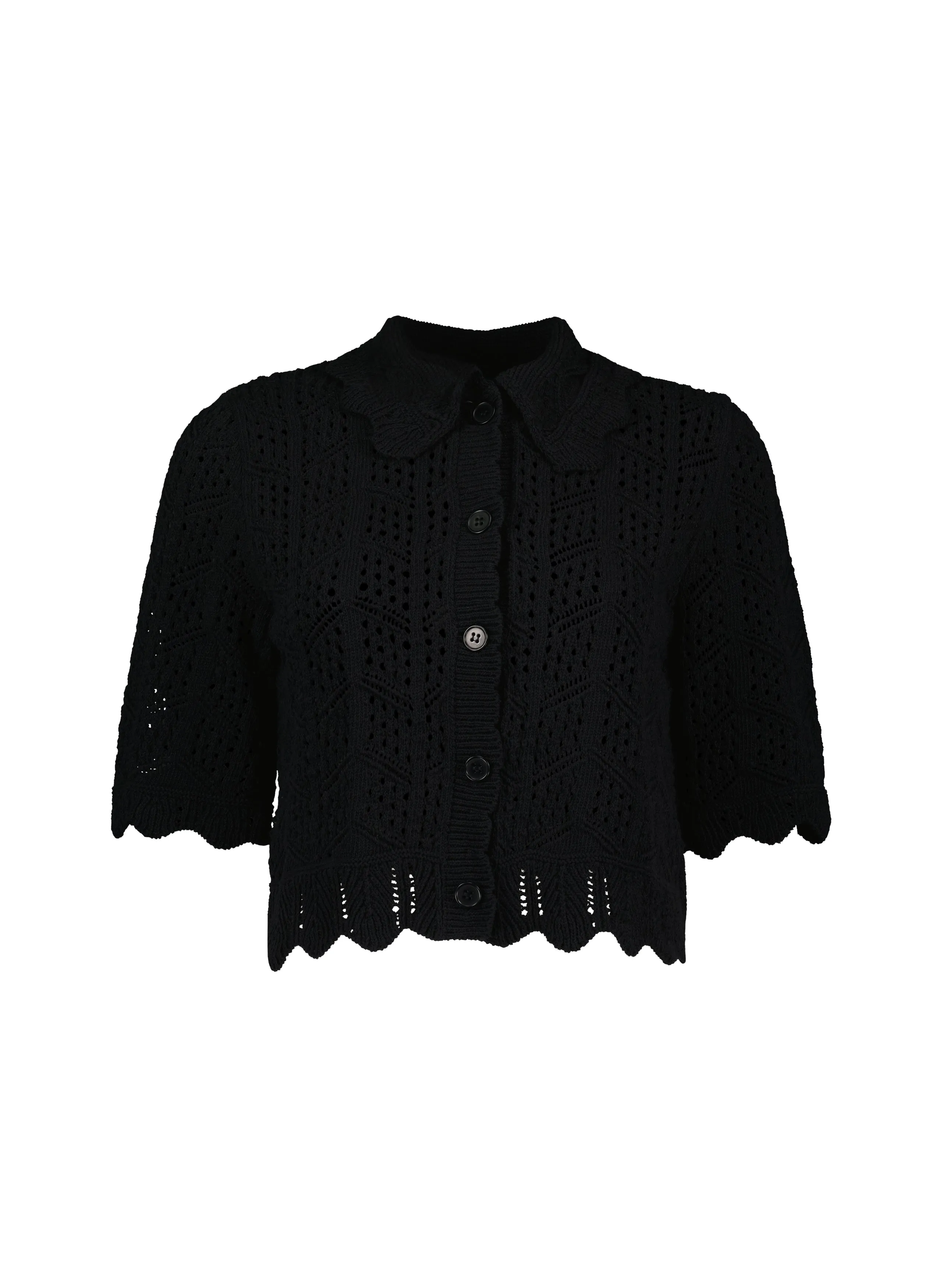 Pearl ECOTEC® Cardigan | Caviar Black