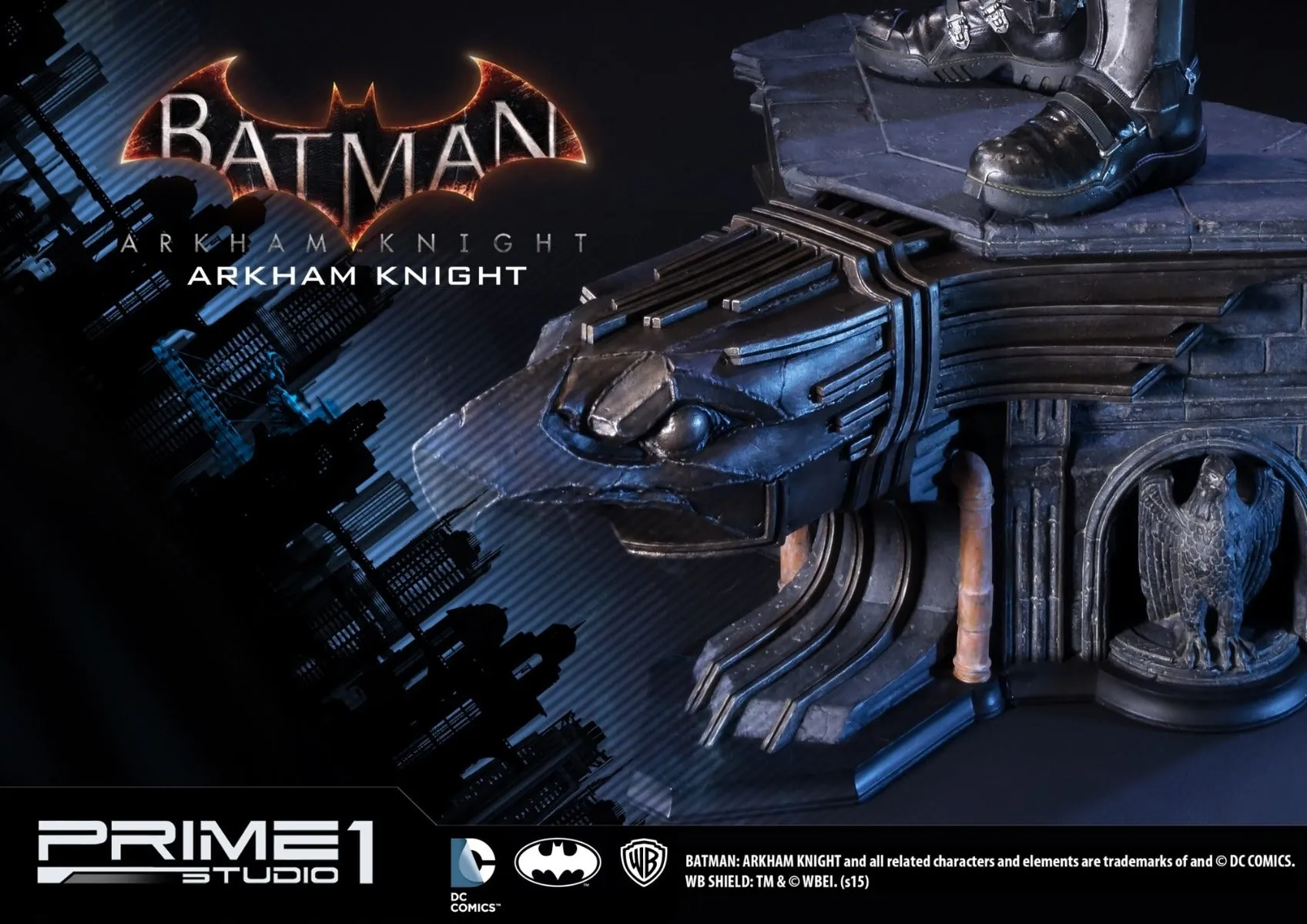 PRIME 1 STUDIO DC ARKHAM KNIGHT POLYSTONE STATUE 1/3 SCALE - MMDC-02EX