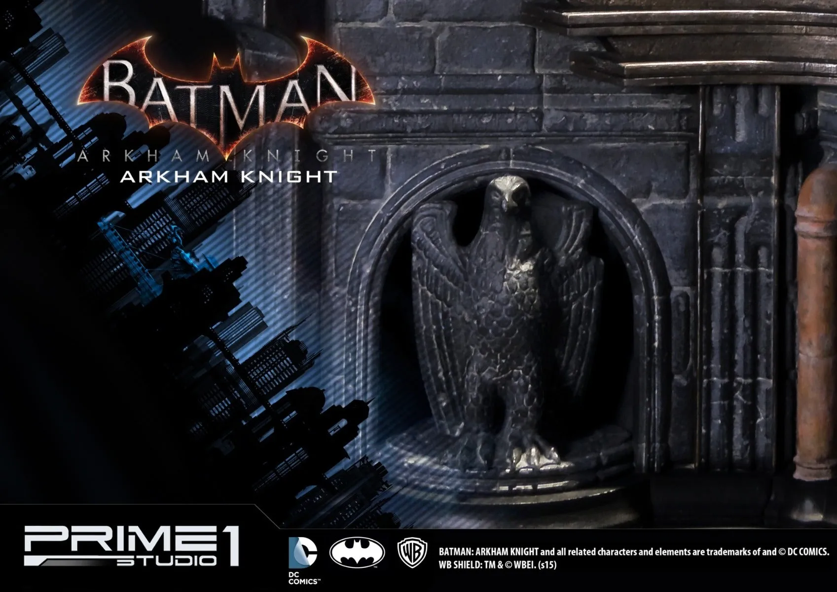 PRIME 1 STUDIO DC ARKHAM KNIGHT POLYSTONE STATUE 1/3 SCALE - MMDC-02EX