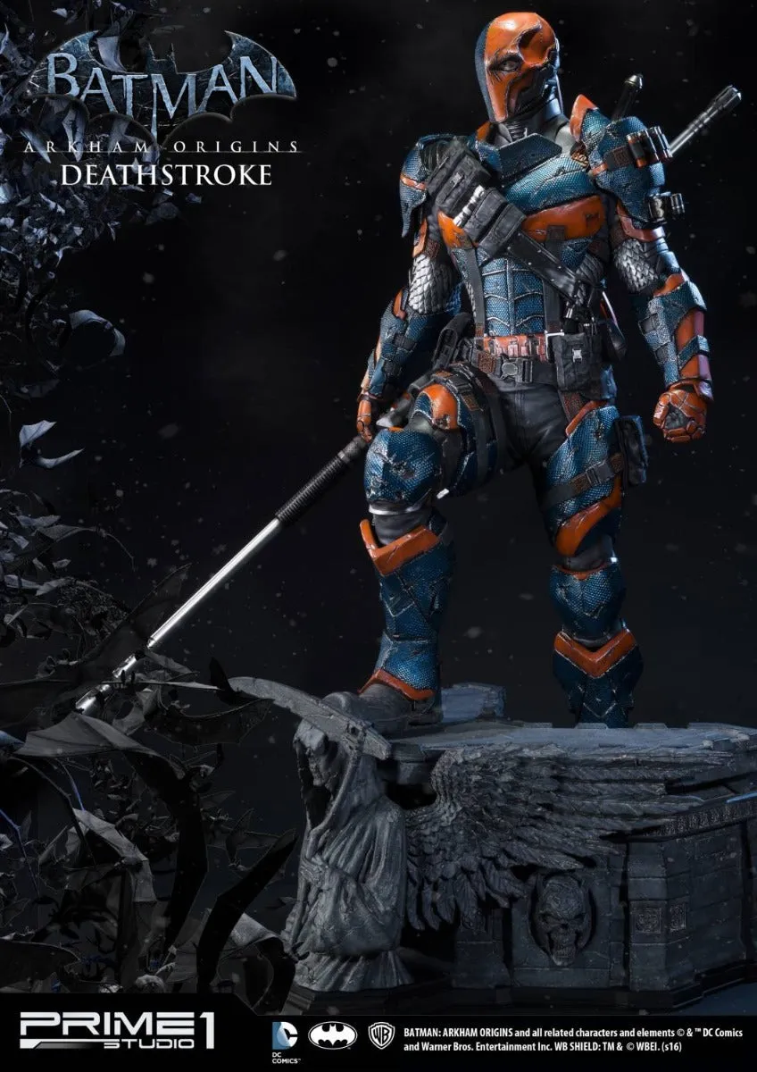 PRIME 1 STUDIO DC BATMAN ARKHAM ORIGINS DEATHSTROKE STATUE EXCLUSIVE VERSION 1/3 - MMDC-05EX