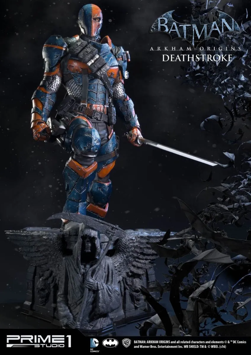 PRIME 1 STUDIO DC BATMAN ARKHAM ORIGINS DEATHSTROKE STATUE EXCLUSIVE VERSION 1/3 - MMDC-05EX