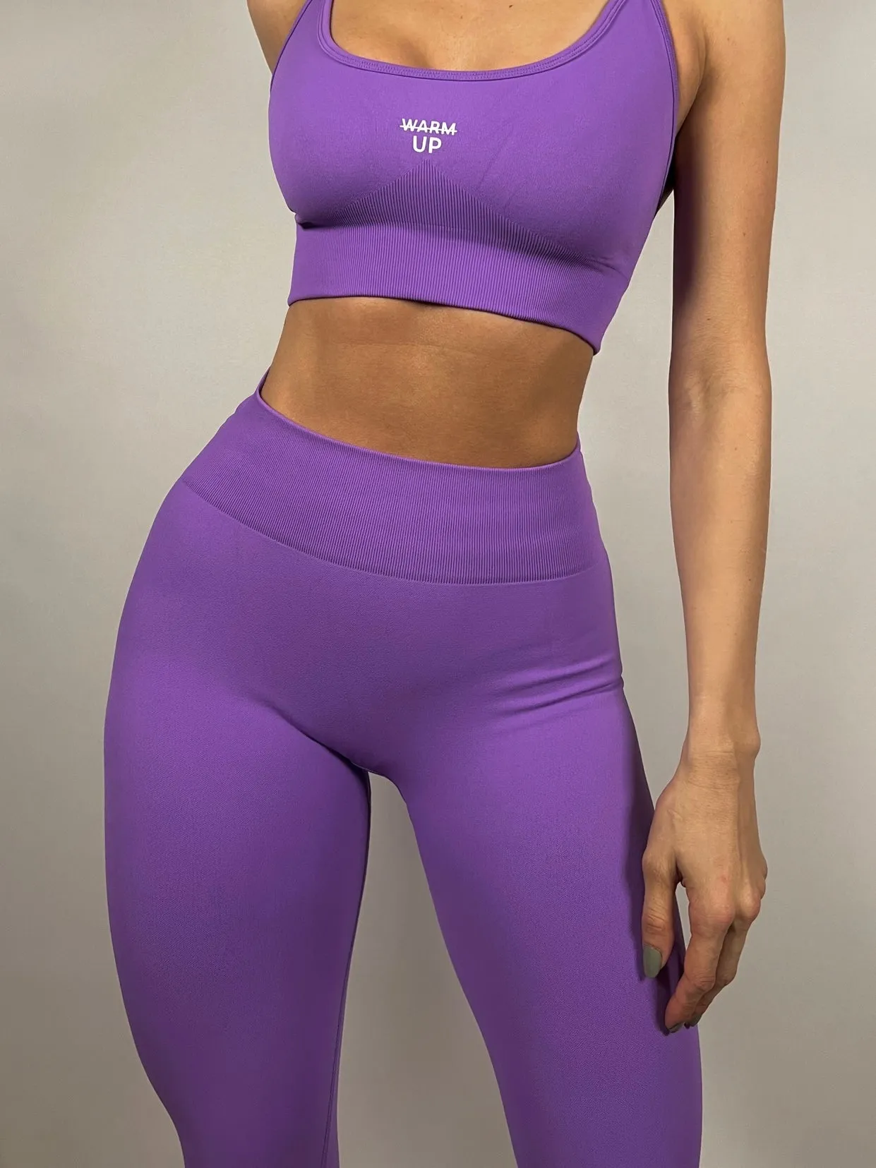 Purple Seamless leggings