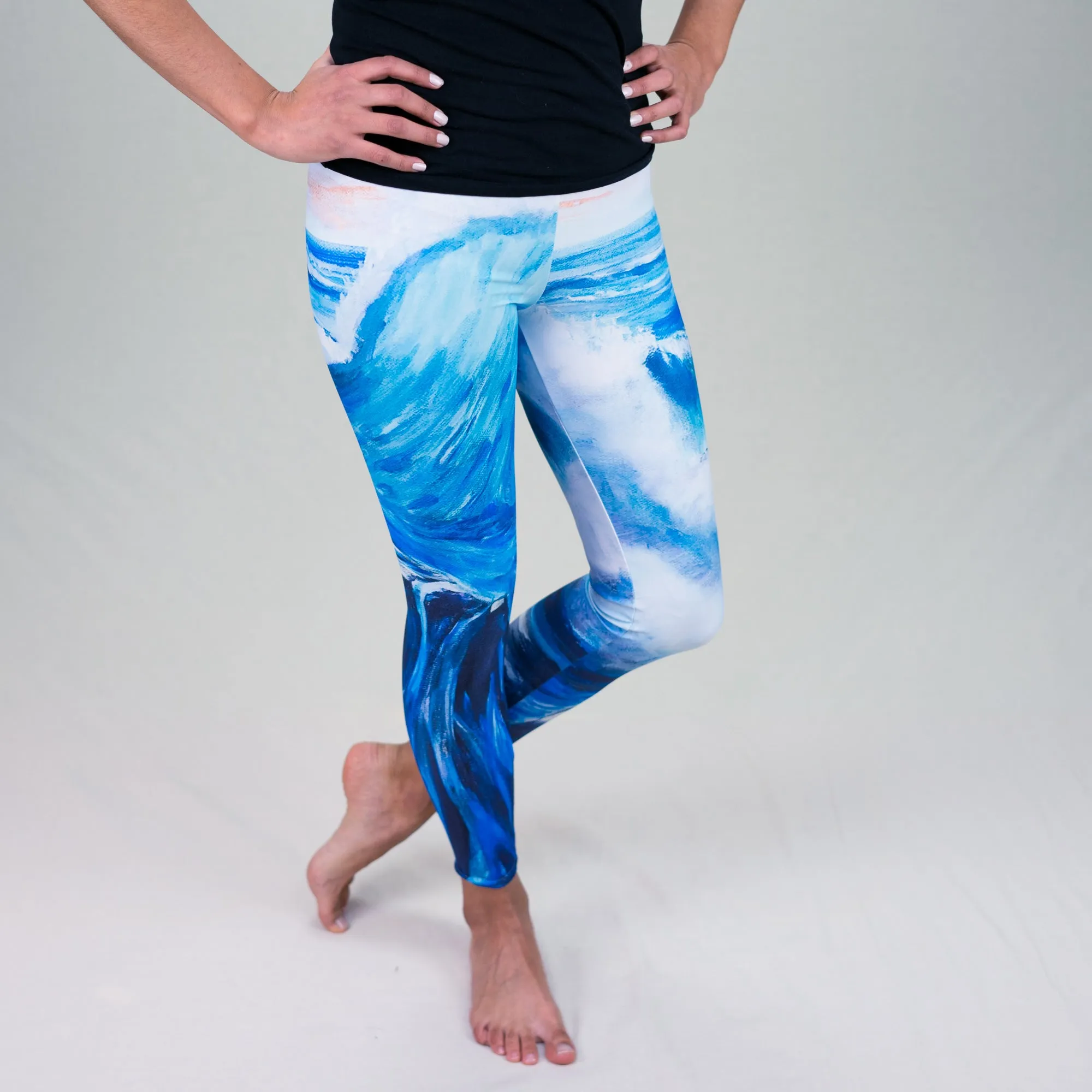 "Love Crashes In" - Prophetic Art Leggings