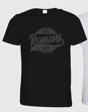 "Romans" T-Shirt in Black