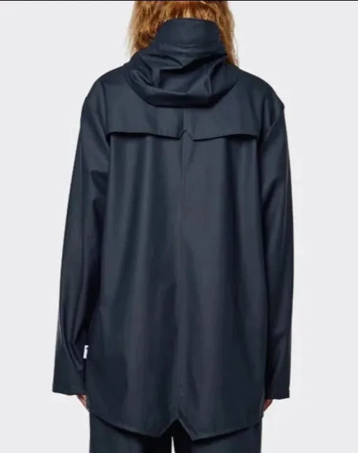 Rains Short Jacket In Navy