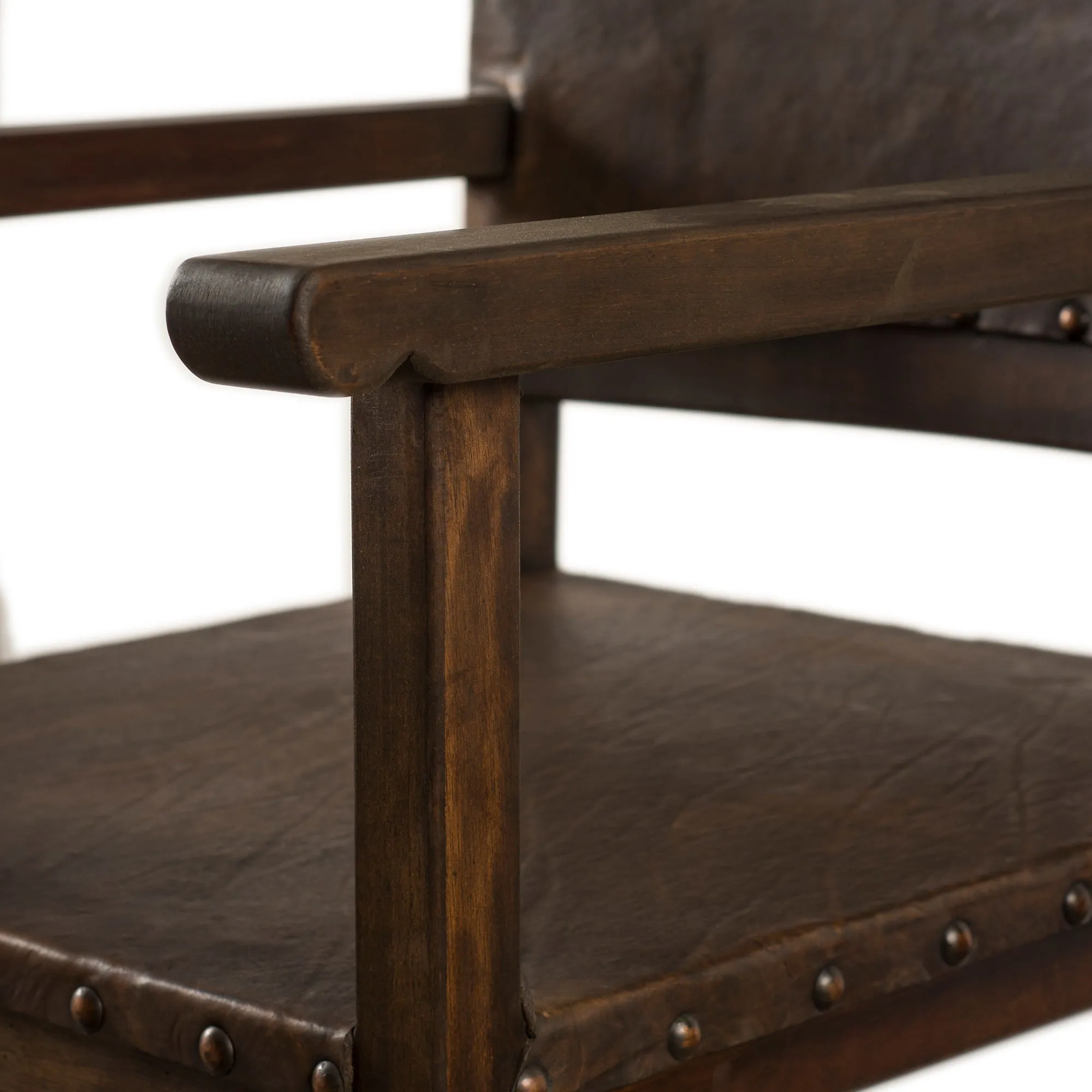 Reclaimed wood dining room chair   - FWC 0005