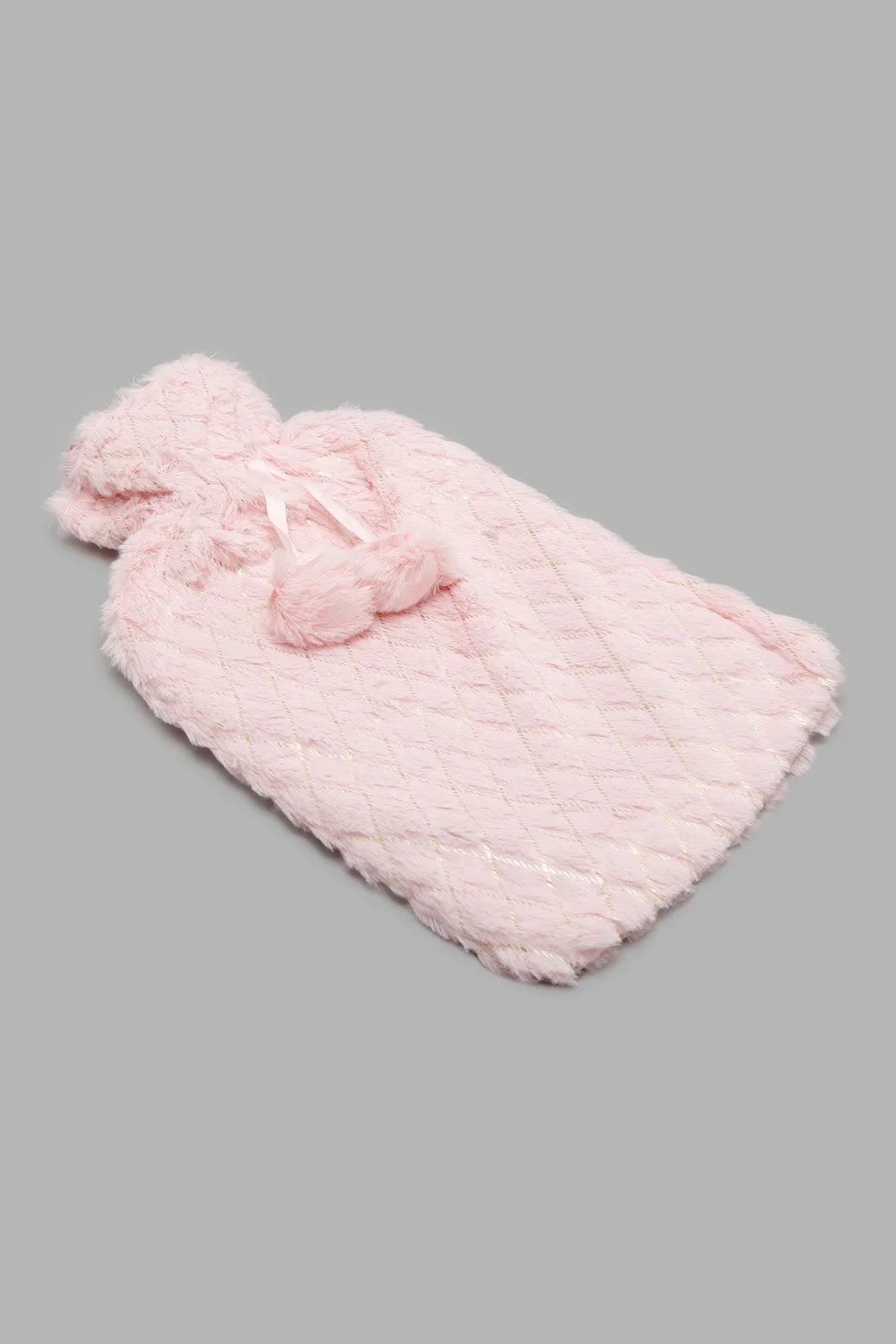 Red And Pink Hot Water Bag 2 Liter With Knitted Cover (2 Piece)