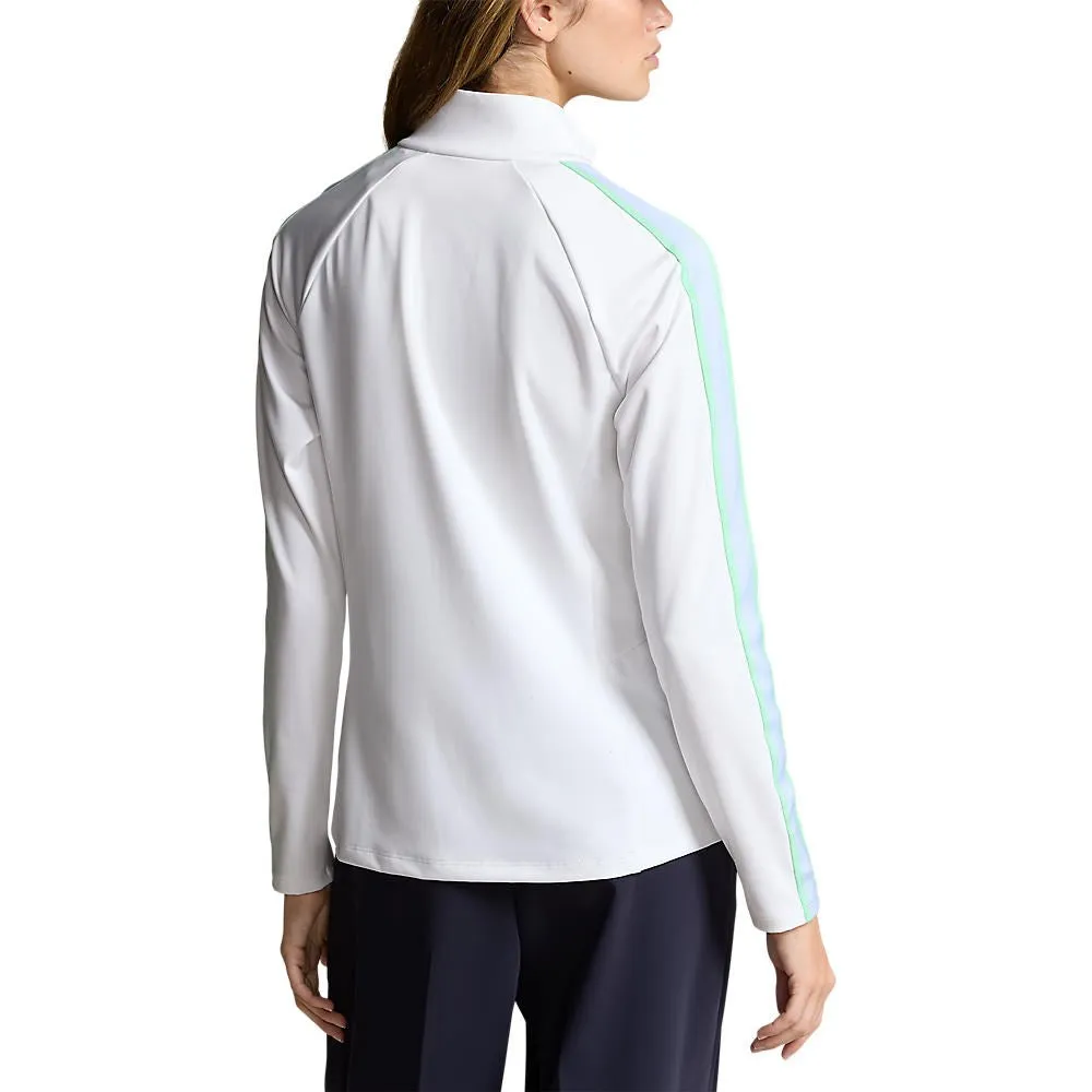 RLX Ralph Lauren Women's Power Stretch Full-Zip Golf Jacket - Ceramic White