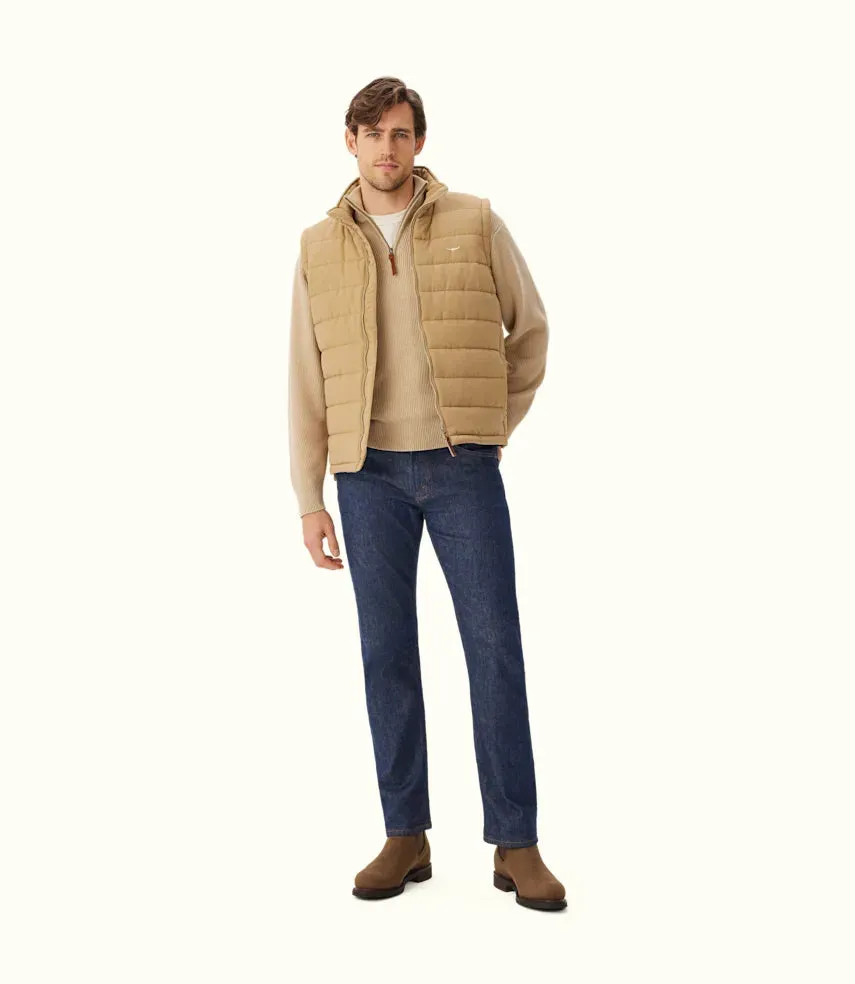 R.M.Williams - Patterson Creek Vest - Sandstone