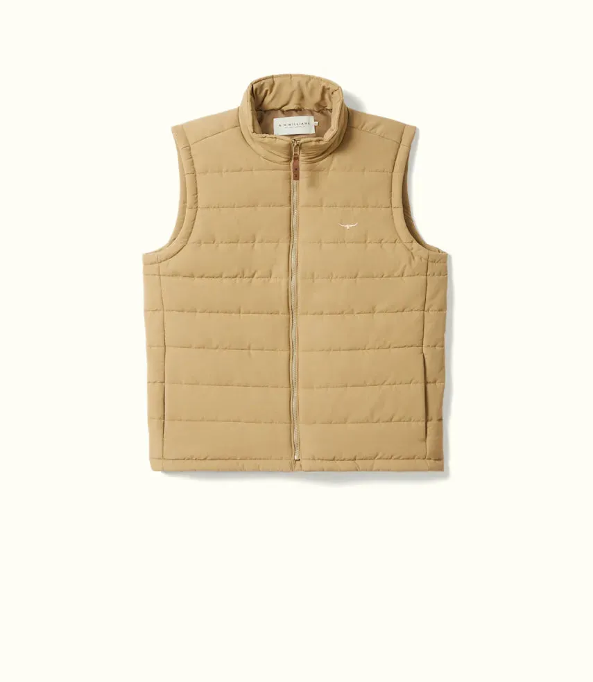 R.M.Williams - Patterson Creek Vest - Sandstone