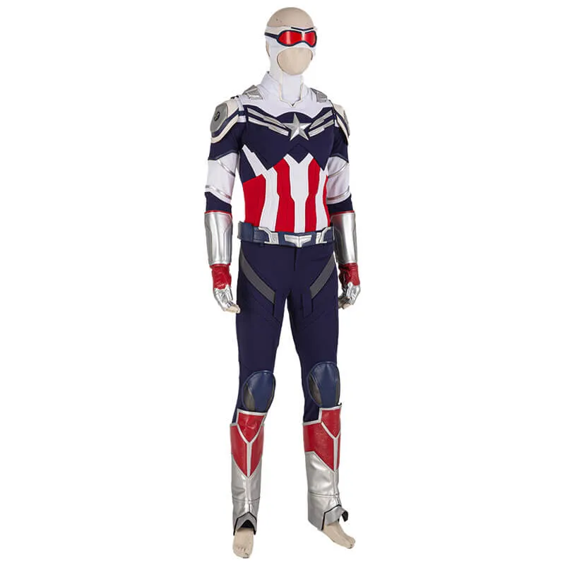 Sam Wilson Cosplay Captain America The Falcon and the Winter Soldier Costumes