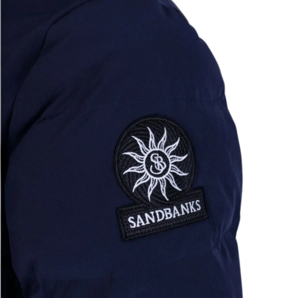 Sandbanks Navy Branksome Long Puffer