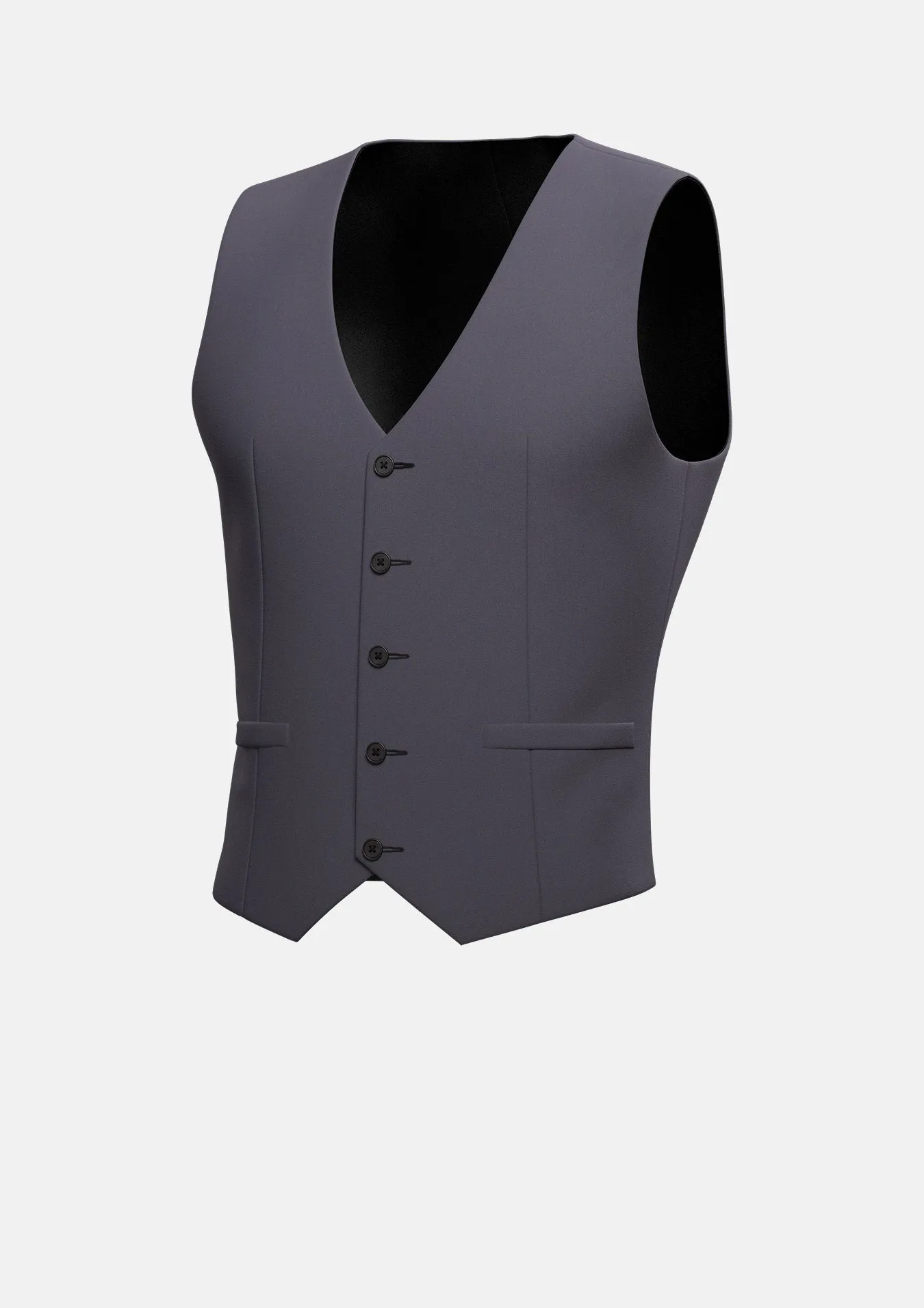 Shadow Grey Cotton Vest