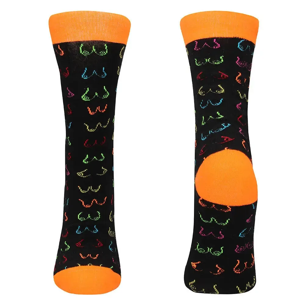 Shots Cotton Black Sexy Socks 42 to 46