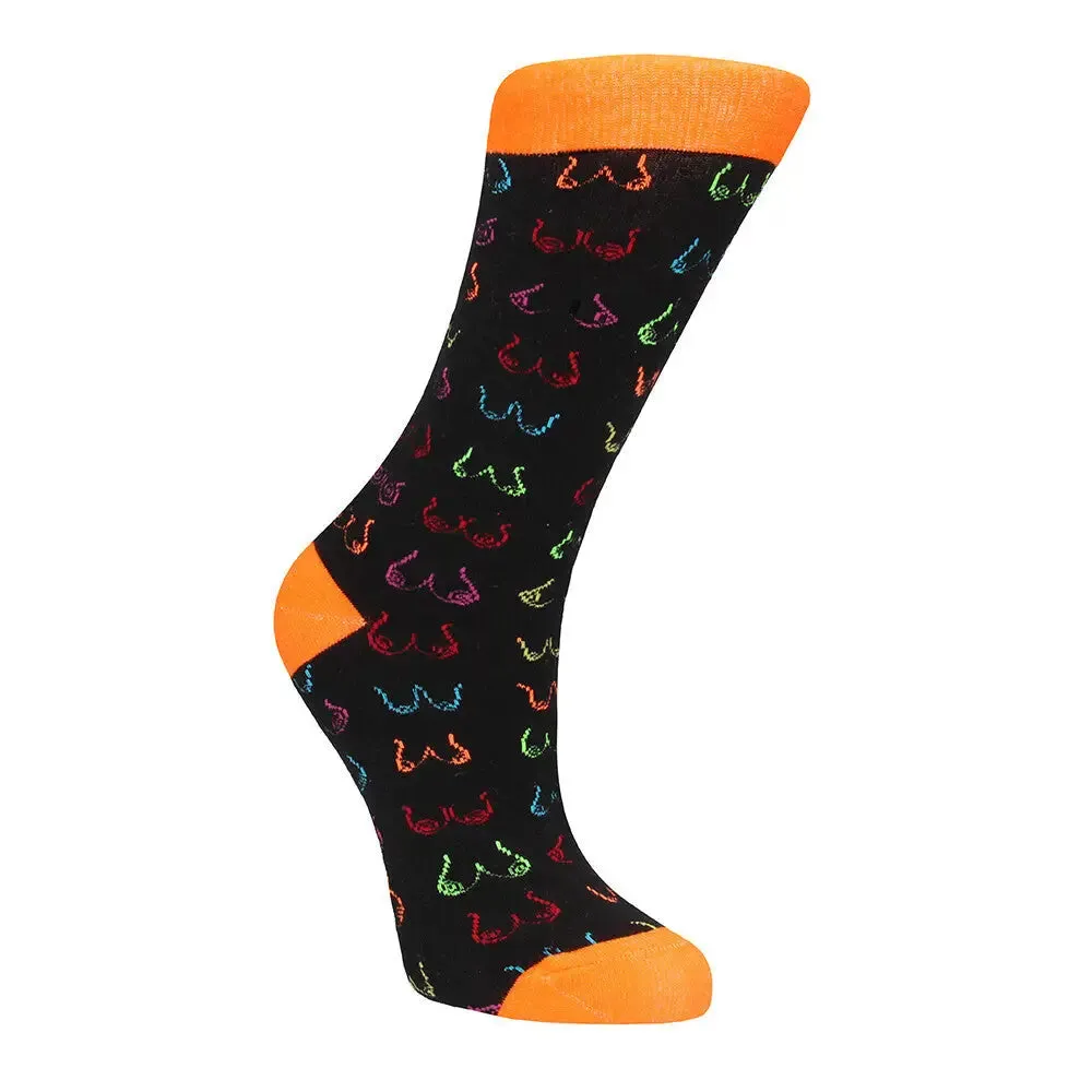 Shots Cotton Black Sexy Socks 42 to 46