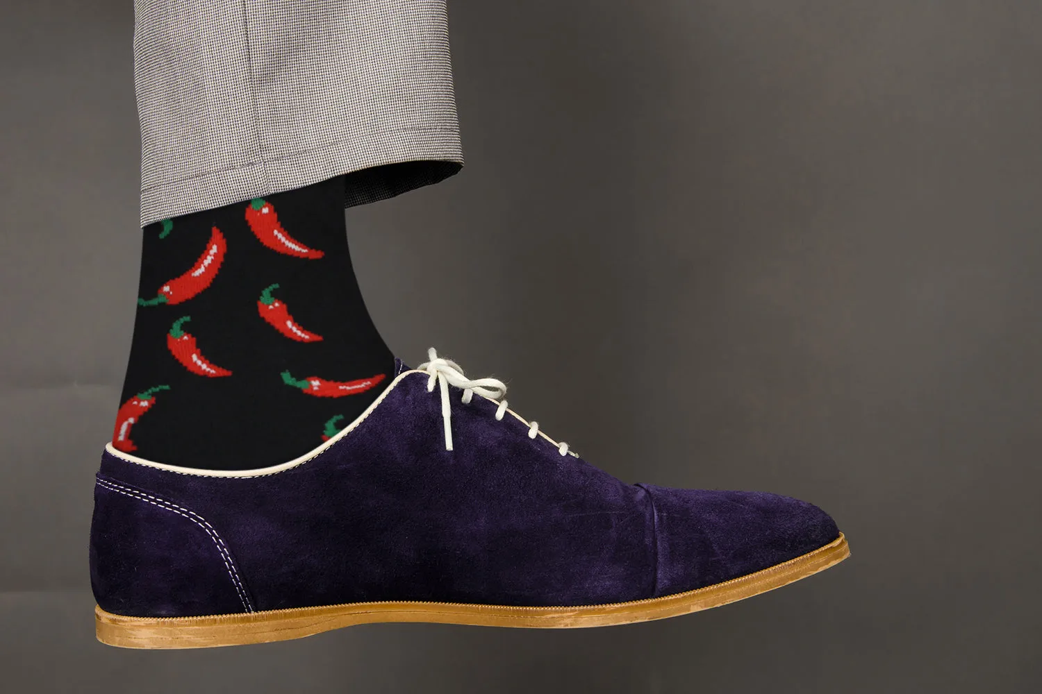 Sick Socks – Red Chili Pepper - Favorite Food Dress Socks