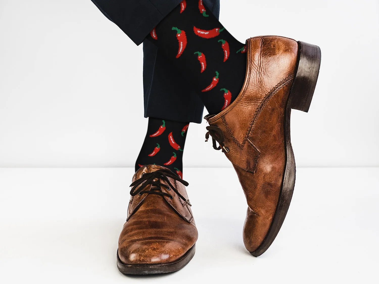 Sick Socks – Red Chili Pepper - Favorite Food Dress Socks