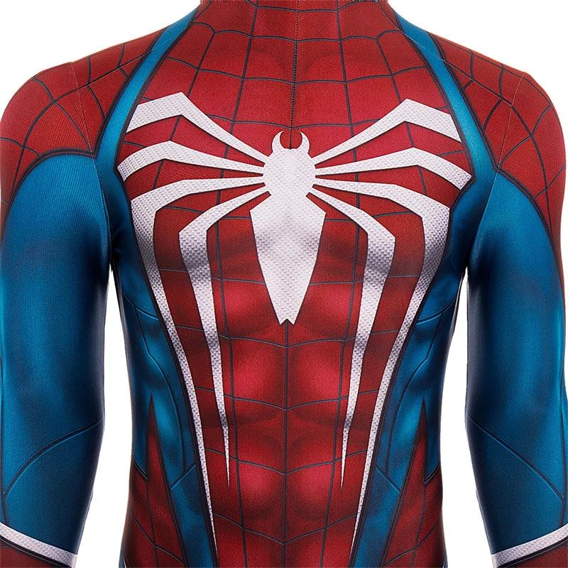 Spider Man 2 PS5 Peter Parker Cosplay Costume Spiderman Superhero Jumpsuit Bodysuit Suit