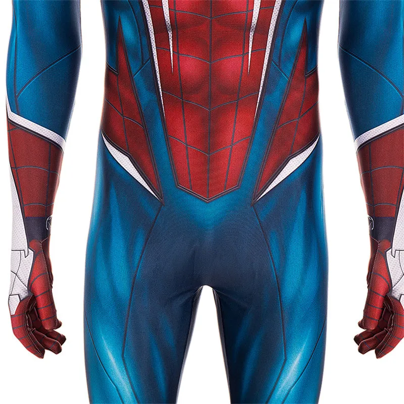 Spider Man 2 PS5 Peter Parker Cosplay Costume Spiderman Superhero Jumpsuit Bodysuit Suit