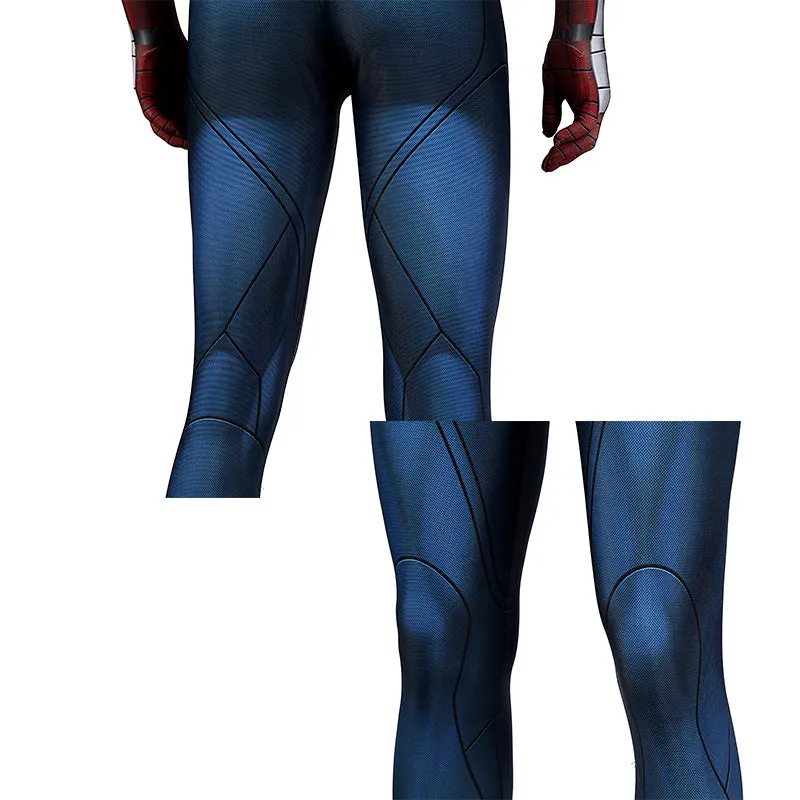 Spider-man 2 Spiderman 2 PS5 Peter Parker Cosplay Costume Superhero Jumpsuit