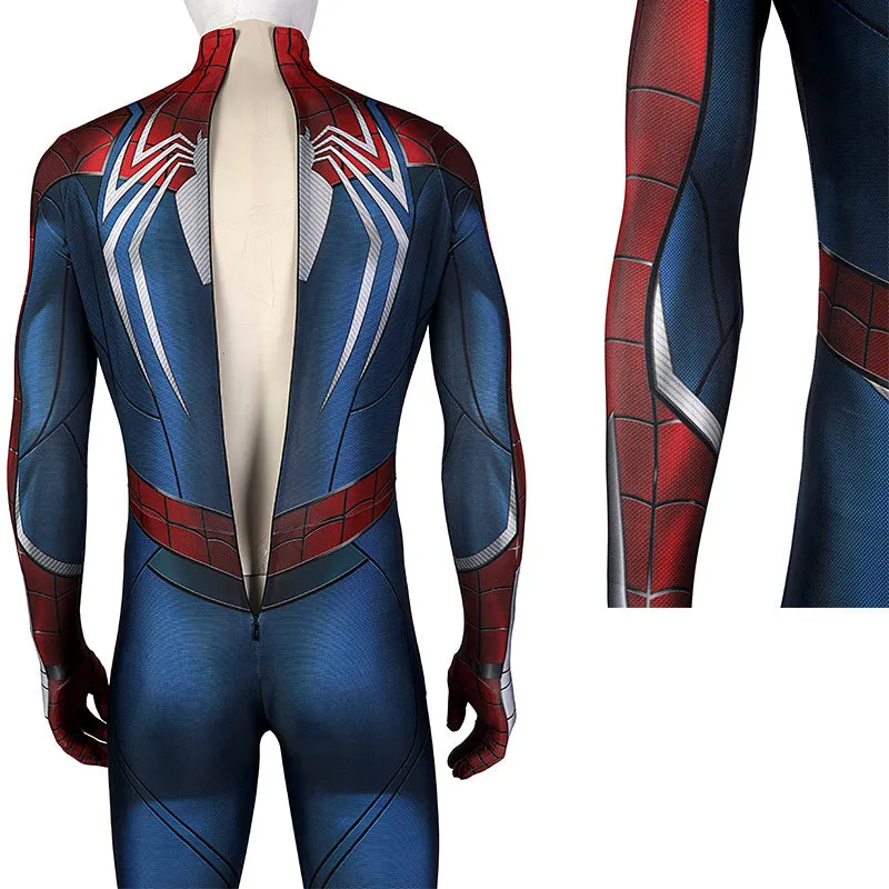 Spider-man 2 Spiderman 2 PS5 Peter Parker Cosplay Costume Superhero Jumpsuit