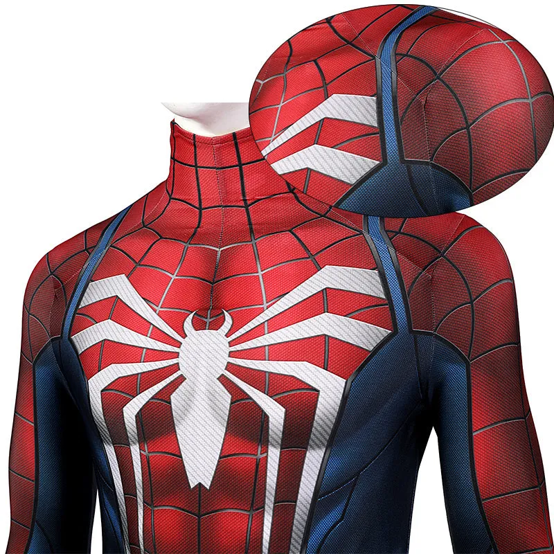 Spider-man 2 Spiderman 2 PS5 Peter Parker Cosplay Costume Superhero Jumpsuit