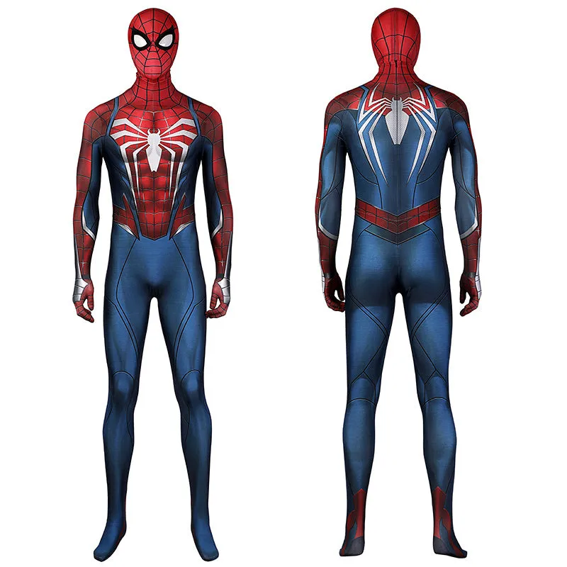 Spider-man 2 Spiderman 2 PS5 Peter Parker Cosplay Costume Superhero Jumpsuit