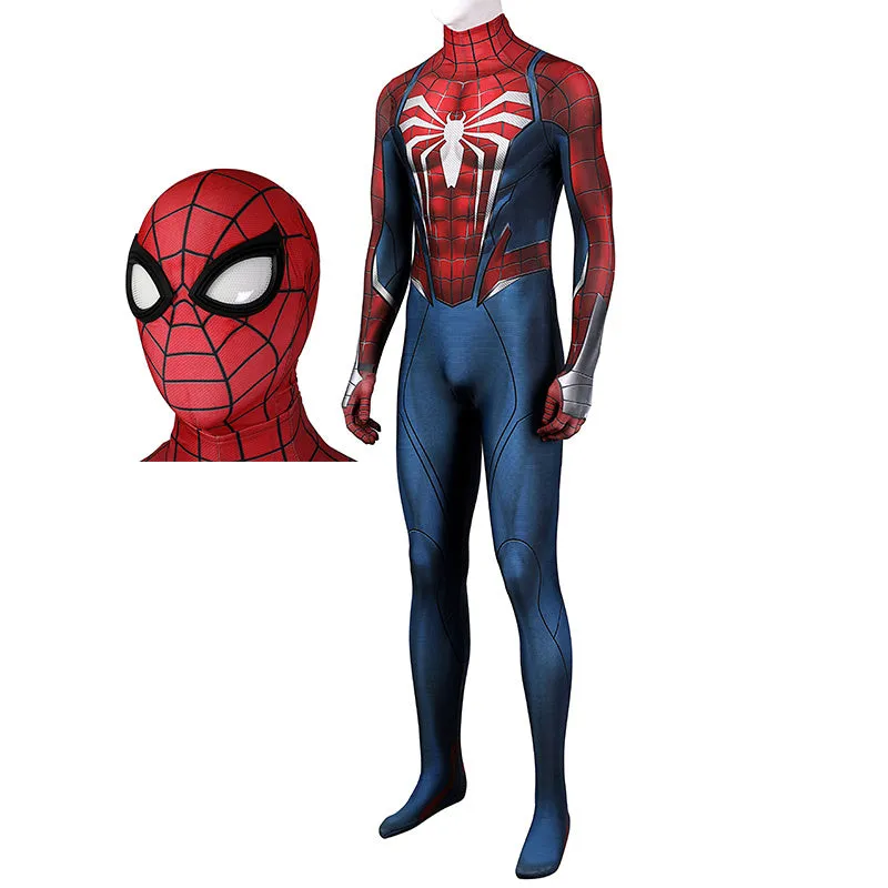 Spider-man 2 Spiderman 2 PS5 Peter Parker Cosplay Costume Superhero Jumpsuit